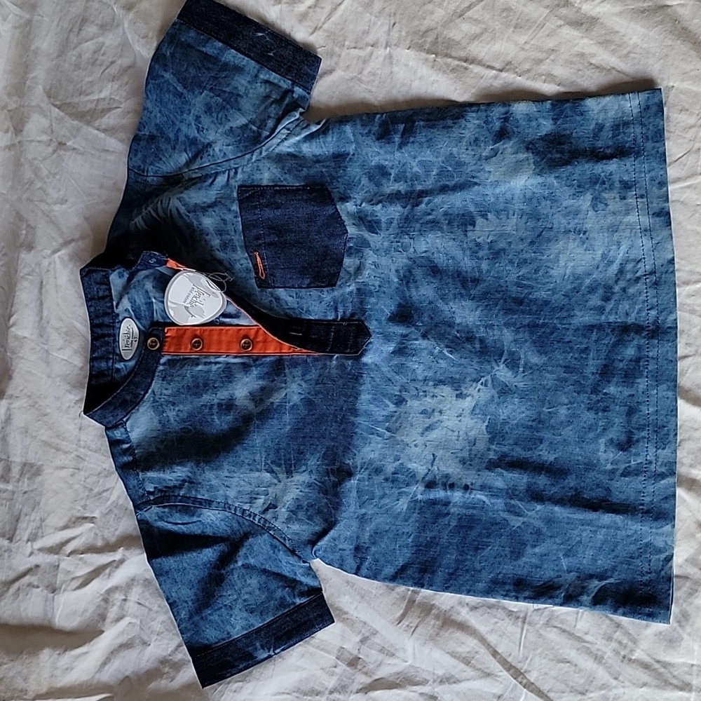 Shirt boy 4 size blue